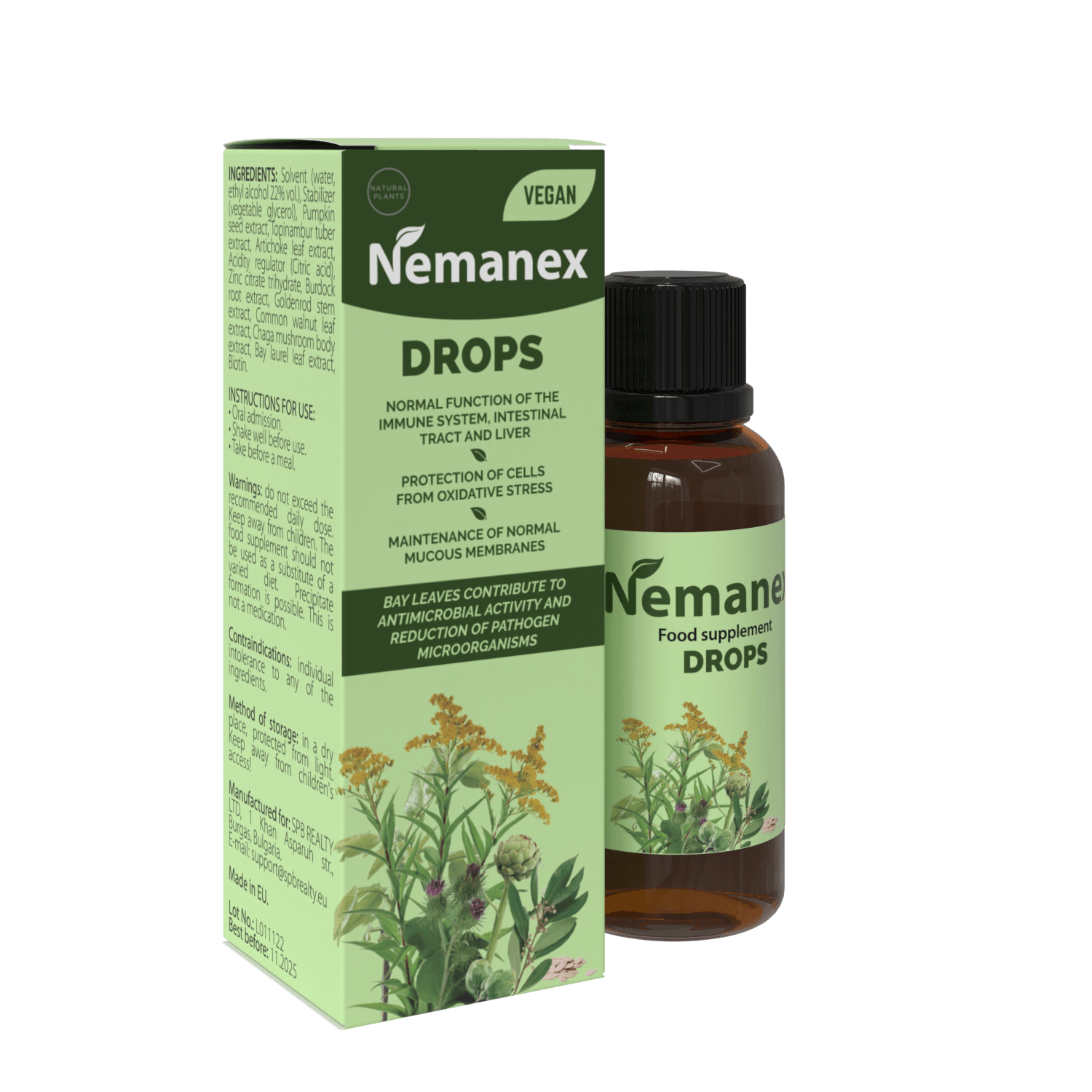 Efecte Nemanex ilustrate