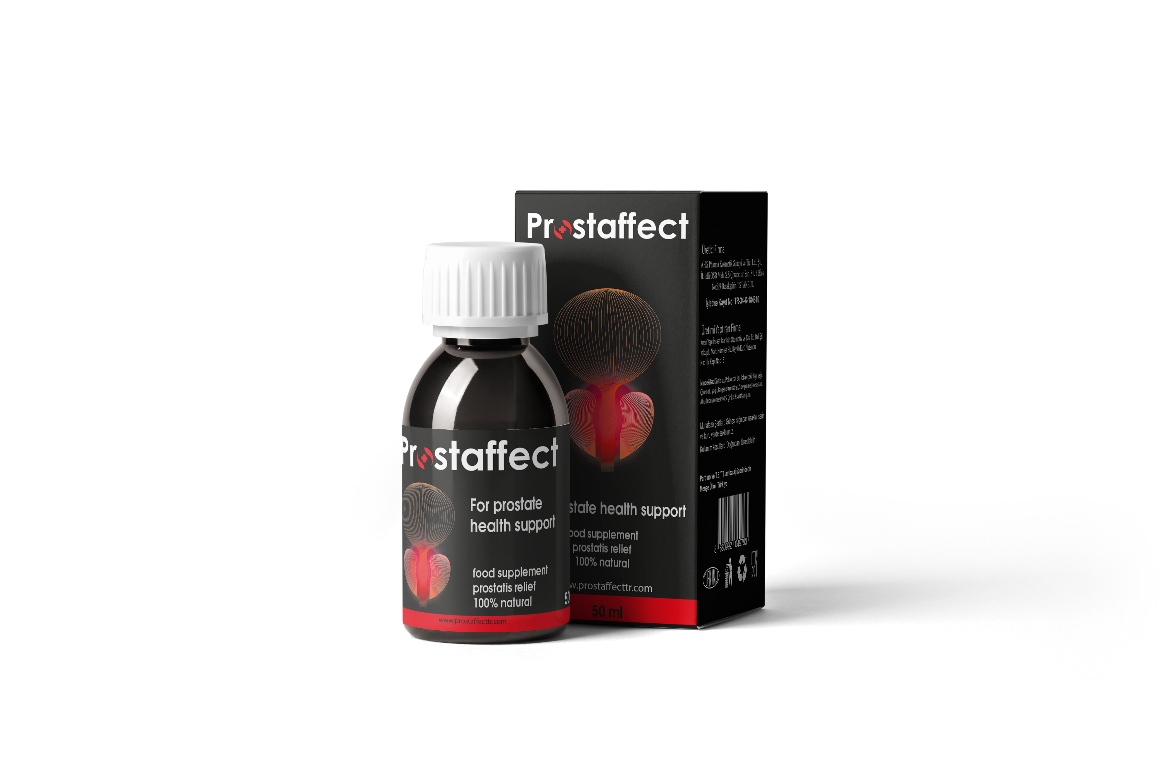 Prostaffect kapsül detayı