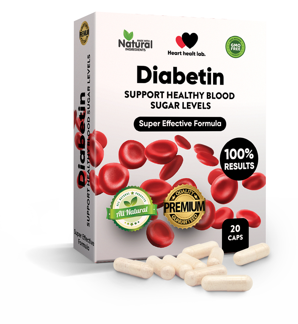 Diabetin ingredients and benefits illustration