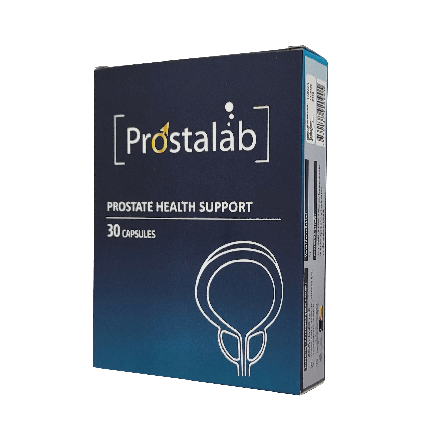 Prostalab benefits illustration with natural ingredients