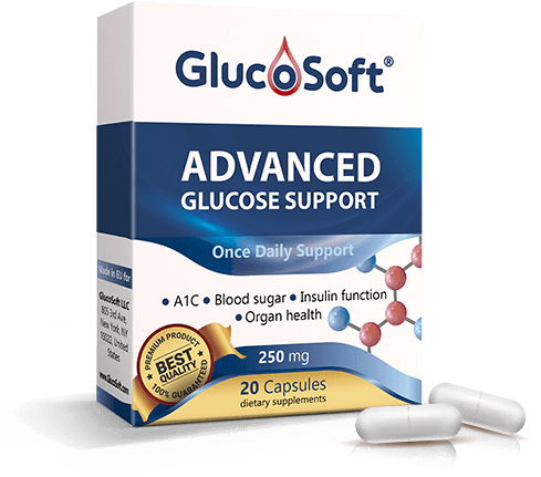 Authentic GlucoSoft packaging
