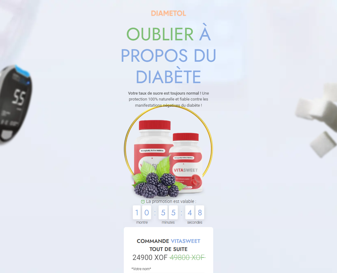 Vitasweet product showcase