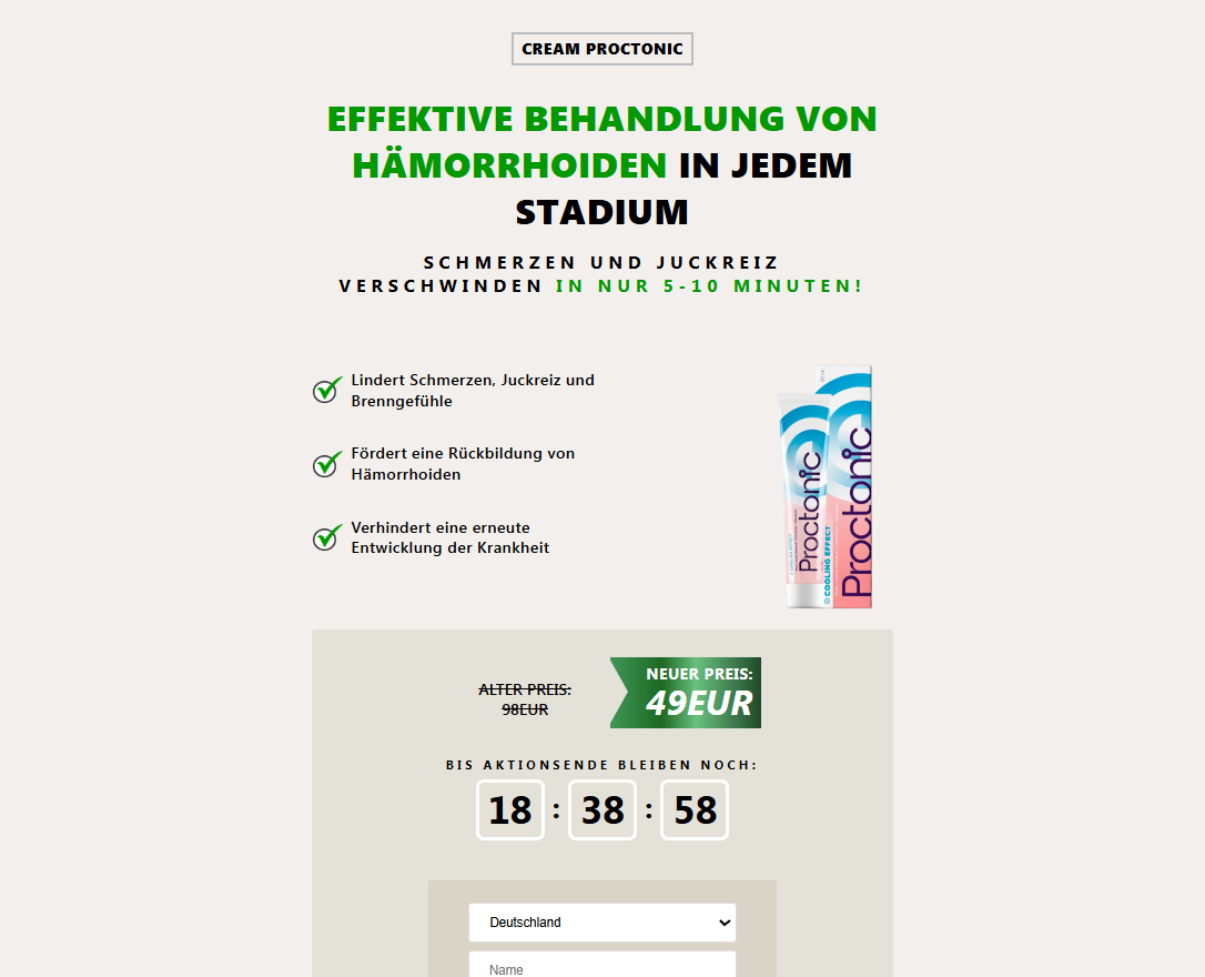 Proctonic Produktbild