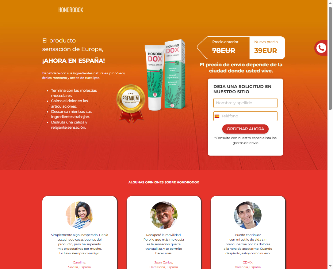 Imagen de Hondrodox para salud articular