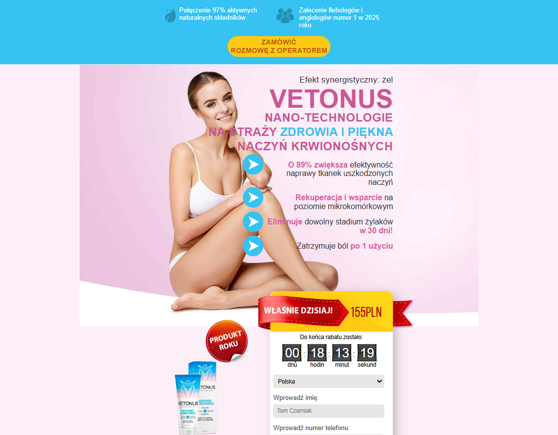 Vetonus - suplement zdrowia