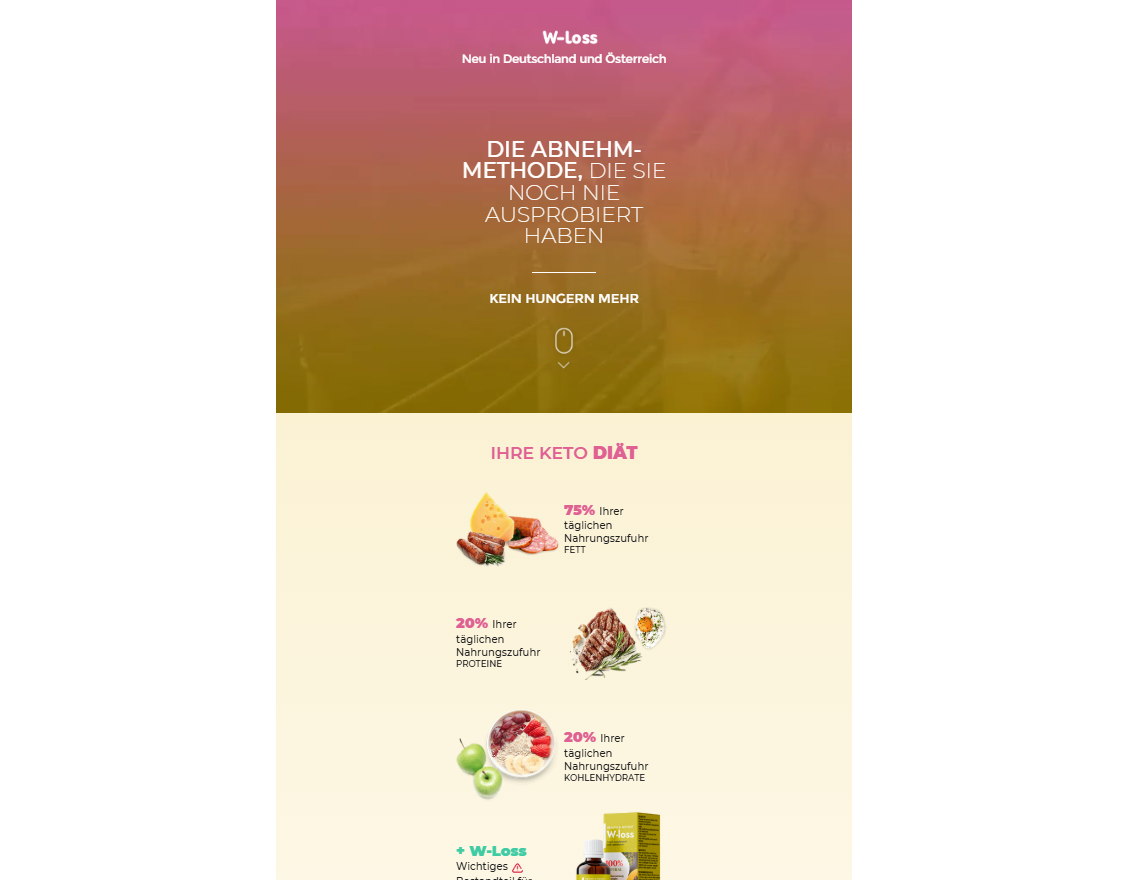 W-Loss Produktbild