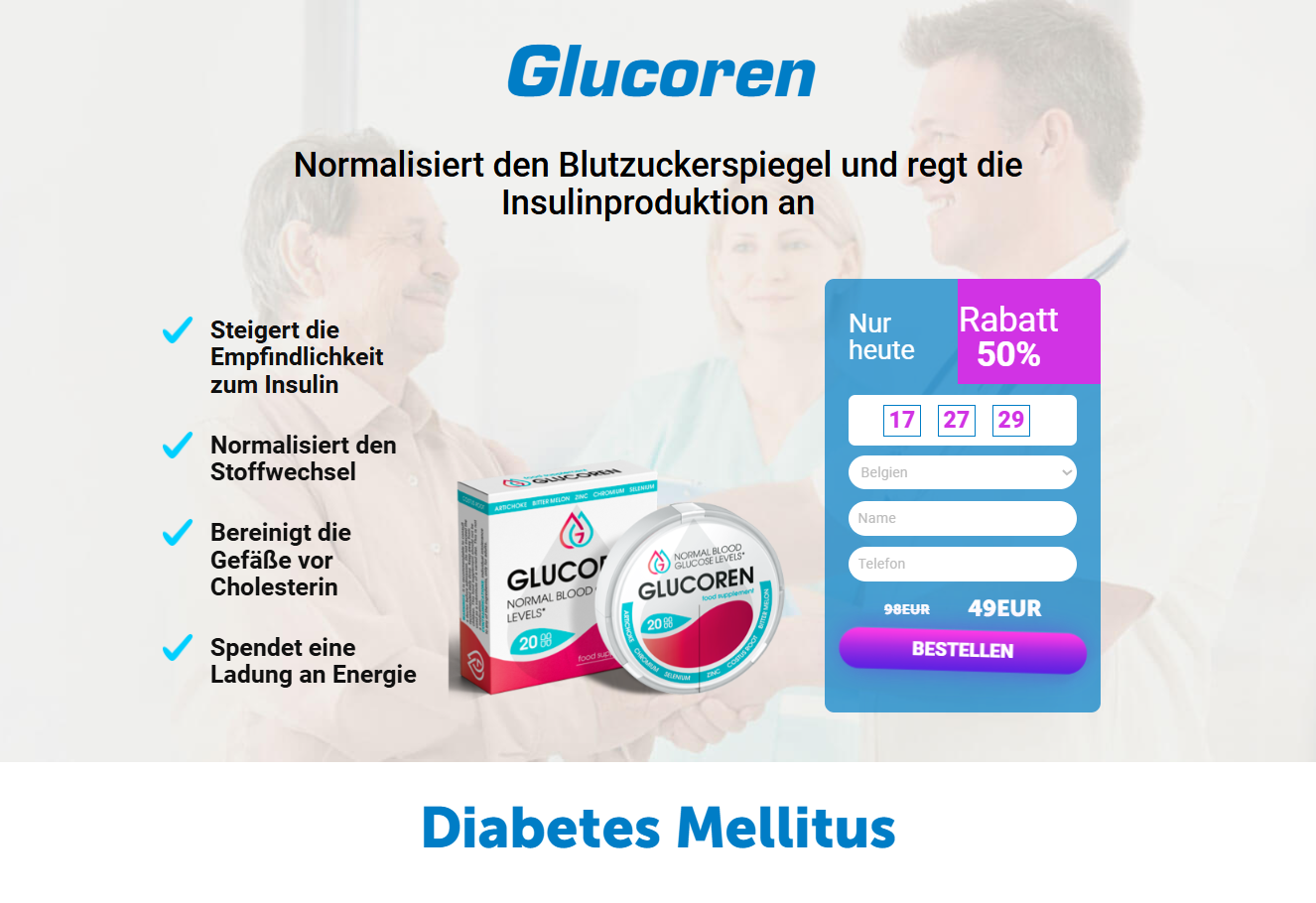 Glucoren productoverzicht