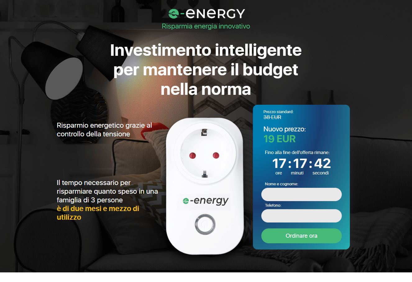 Immagine E-Energy Originale