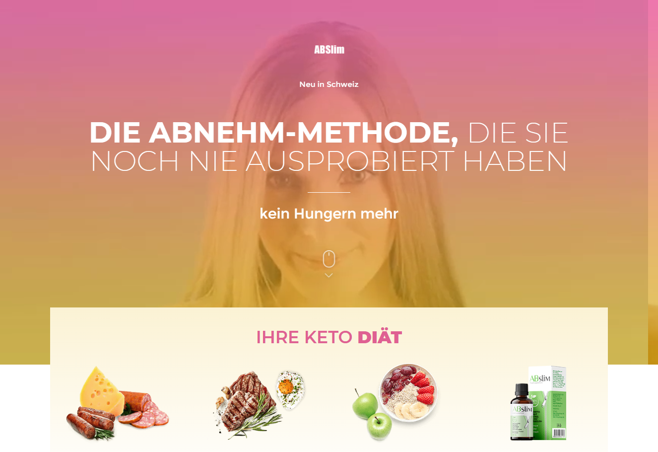 ABSlim Produktbild erste Seite