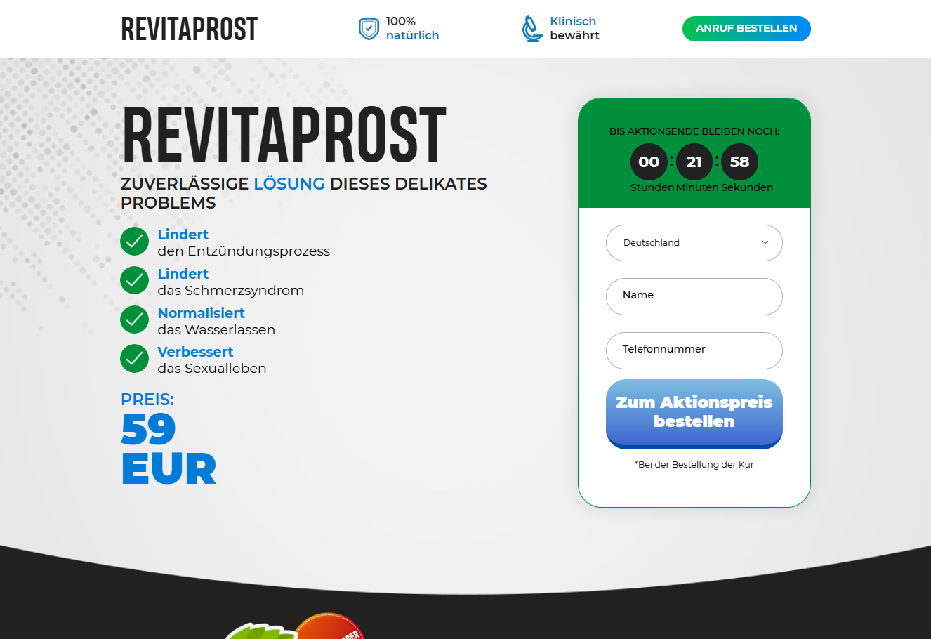 Revitaprost Verpackung