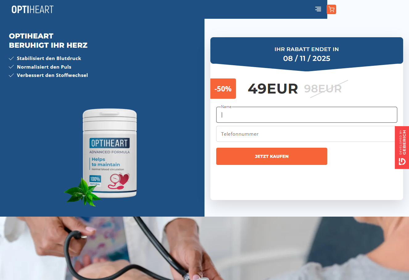 Optiheart Produktbild