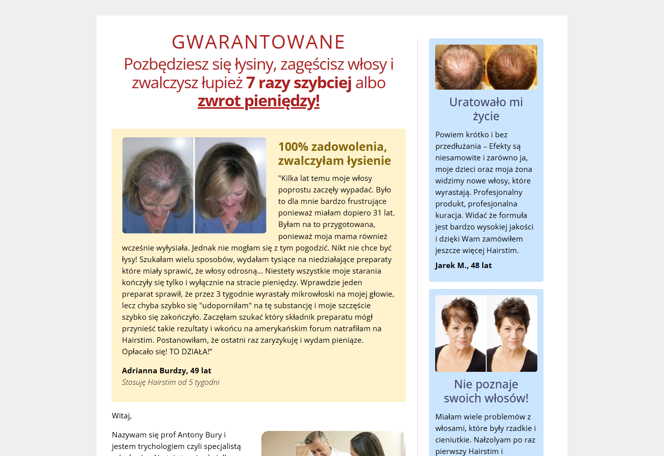 Obraz produktu Hairstim