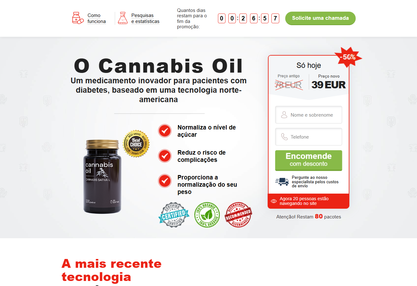 Imagem ilustrativa de Cannabis Oil