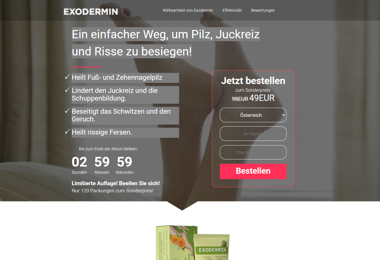 Exodermin Produktbild