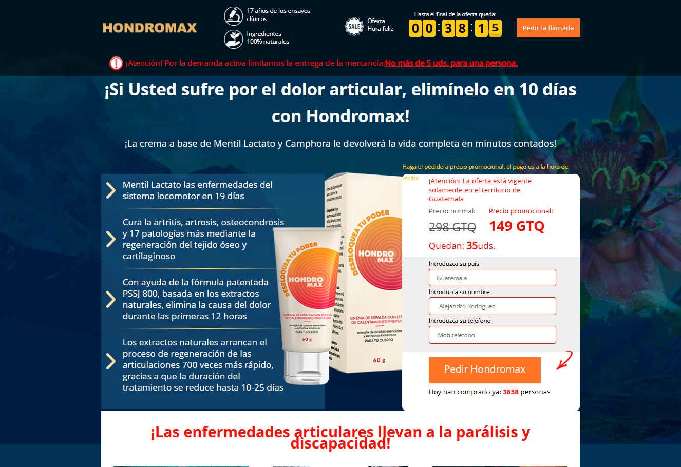 Imagen de Hondromax