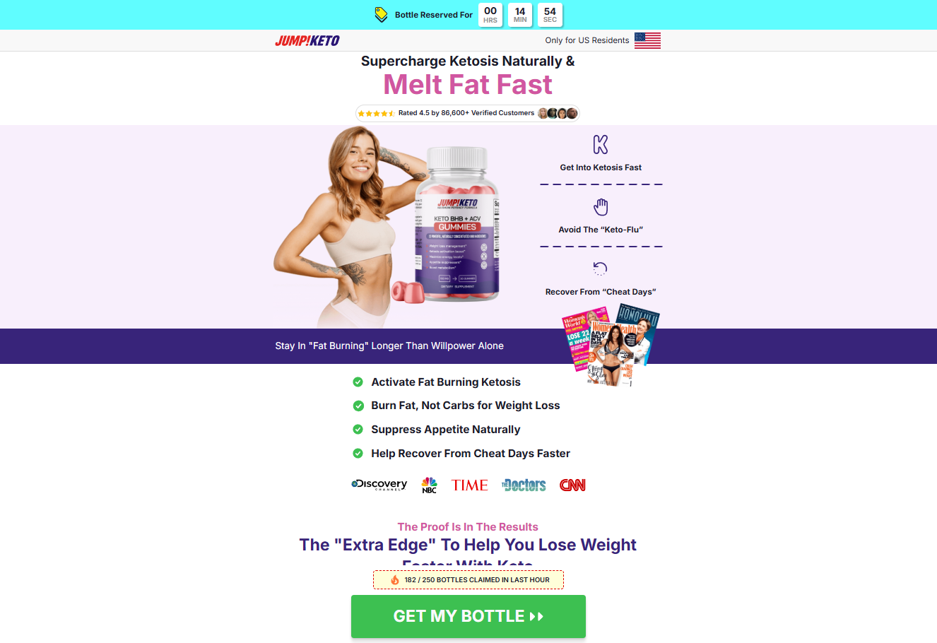 JumpKETO Gummies H product image