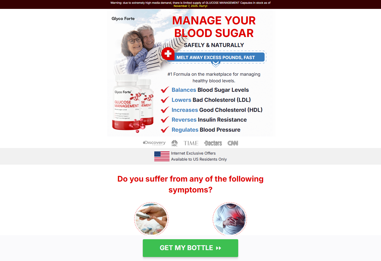 Glucose Management H product overview