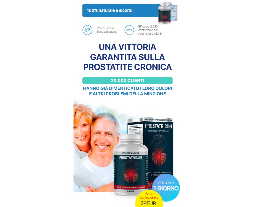 Immagine di Prostatricum per la salute della prostata