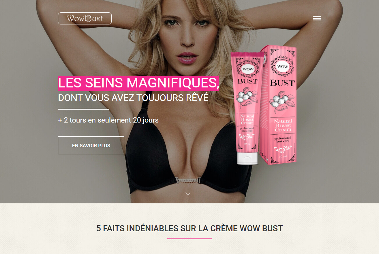 Wow Bust product afbeelding