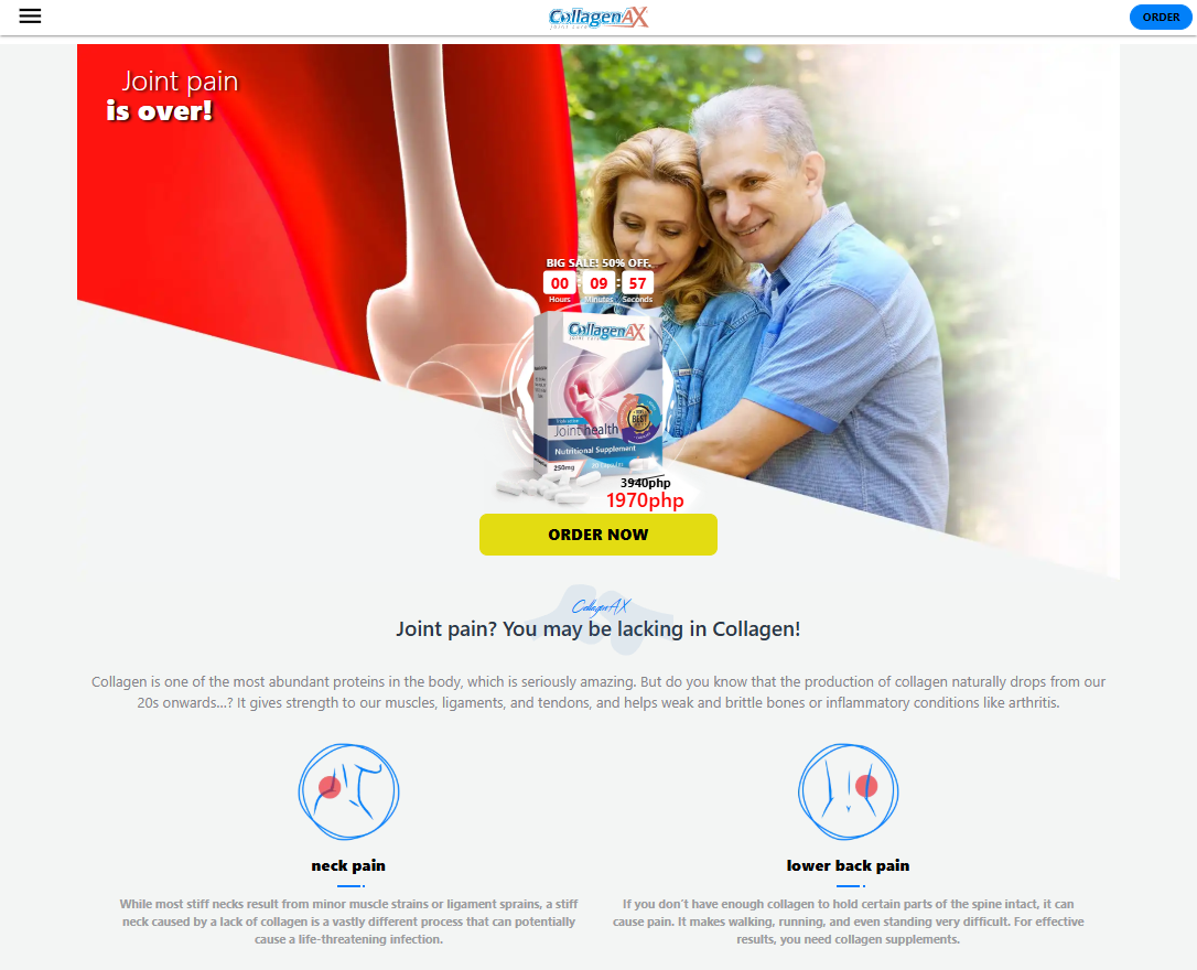 CollagenAX product overview