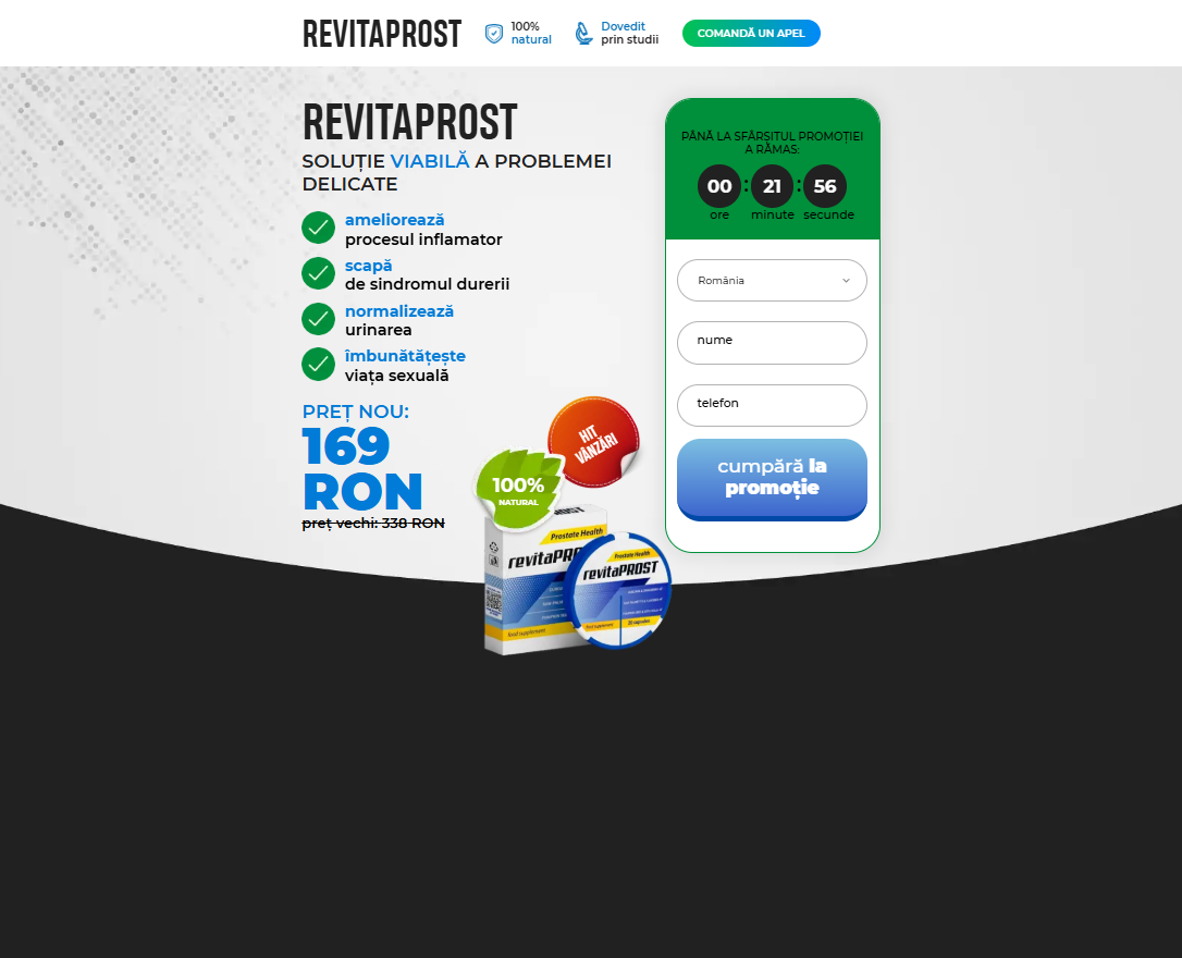 Imagine Revitaprost - Compoziție și beneficii