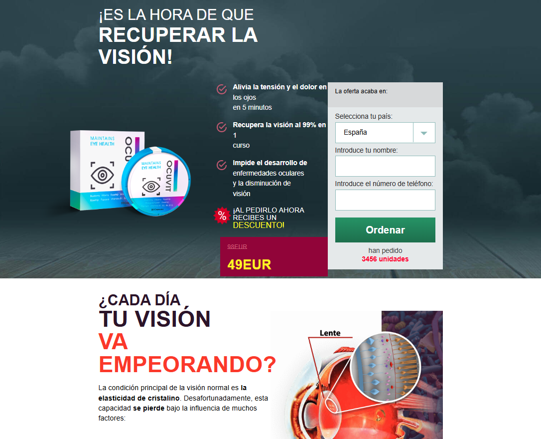 Imagen de Ocuvit para salud ocular