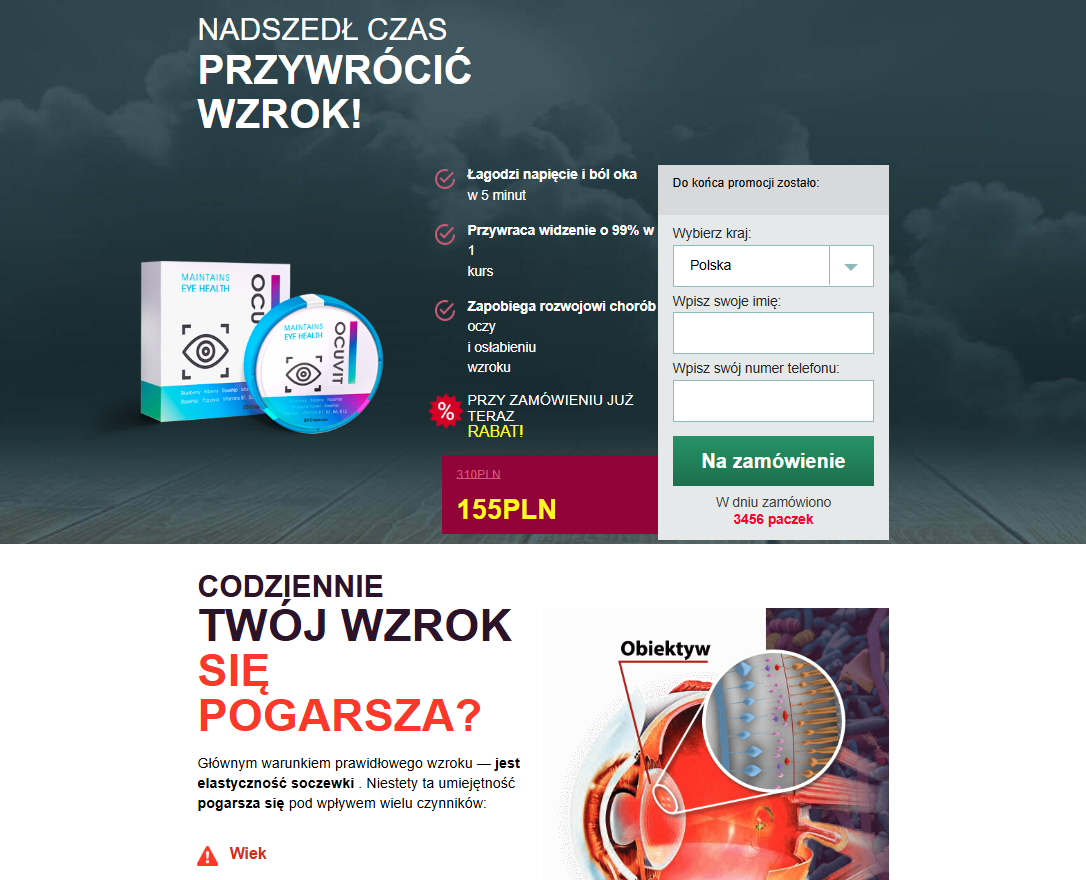 Ocuvit suplement na oczy