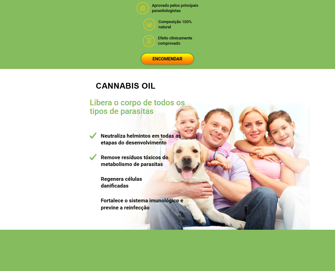 Imagem ilustrativa do óleo de cannabis