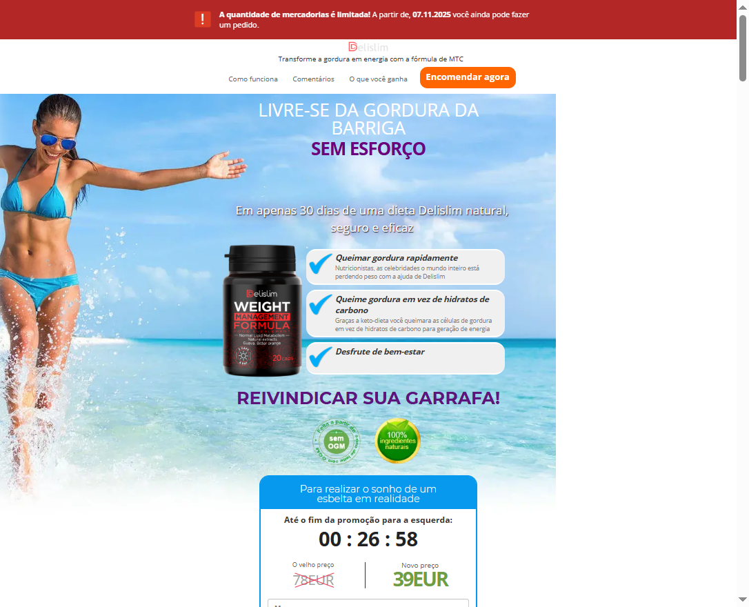 Imagem do produto Delislim