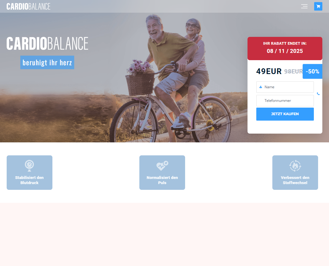 CardioBalance Produktbild