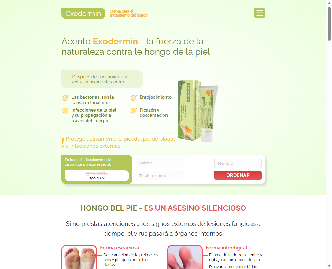 Imagen de Exodermin para el cuidado de la piel