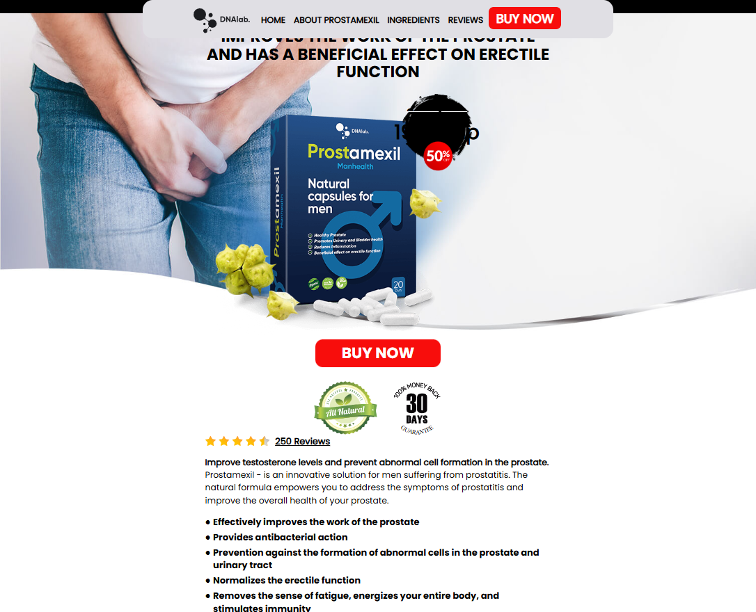 Prostamexil product overview